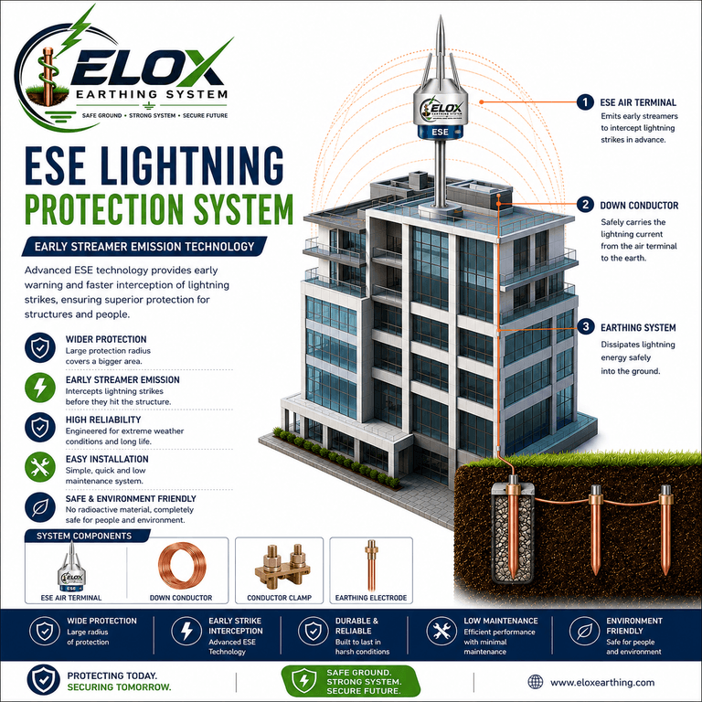 ESE Lightning Protection System