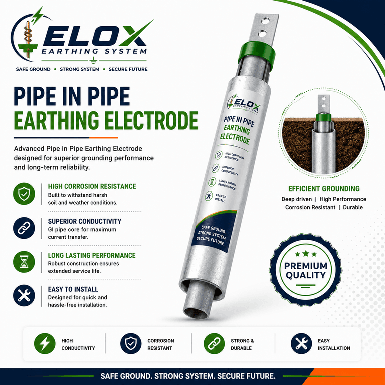 Pipe in Pipe Earthing Electrode